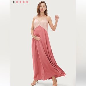 Hatch The Nala Dress in Rosewood/Spice